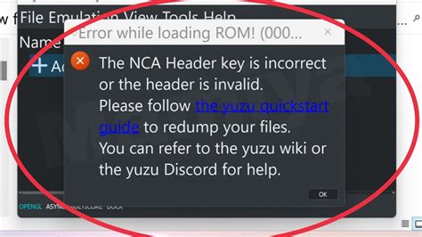 If the system is not able to find the NCA Header Key, then you must download it from the internet. . Nca header key yuzu